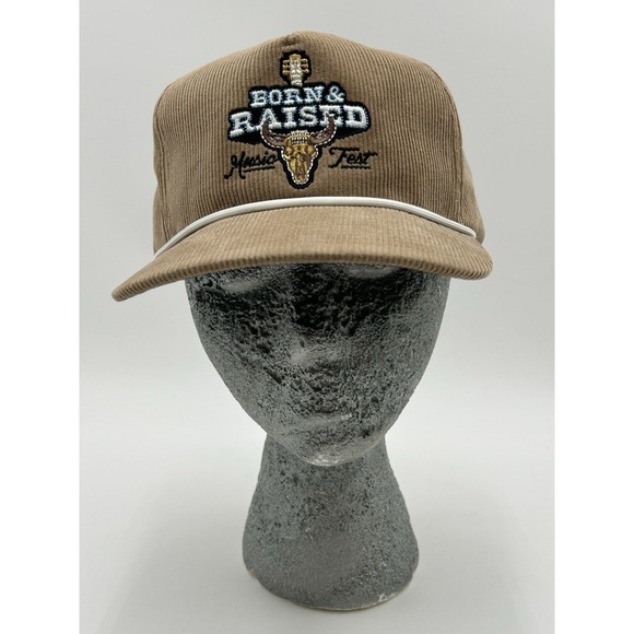 Hooey Other - Hooey Born And Raised Music Festival Performance Adjustable Hat Beige